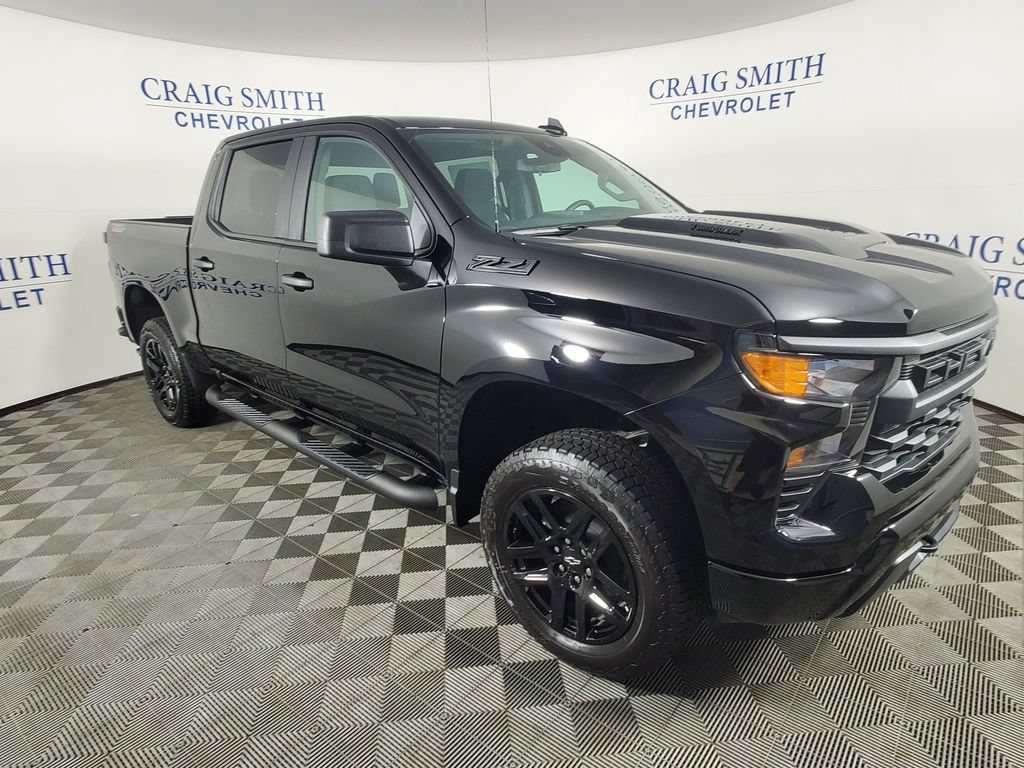 New 2026 Chevrolet Silverado 1500 Custom Trail Boss w/ Turbomax Blackout Package AWD/4WD image 7