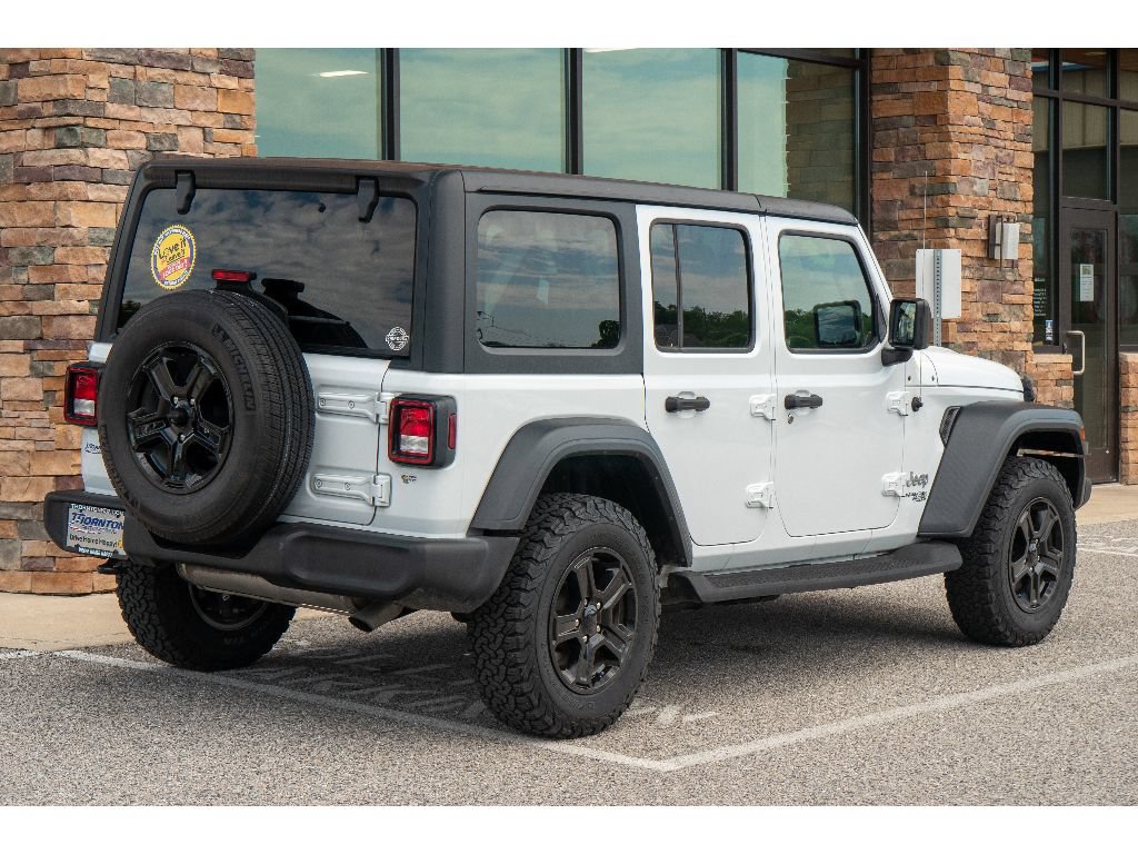 Used 2018 Jeep Wrangler Unlimited Sport S AWD/4WD image 3