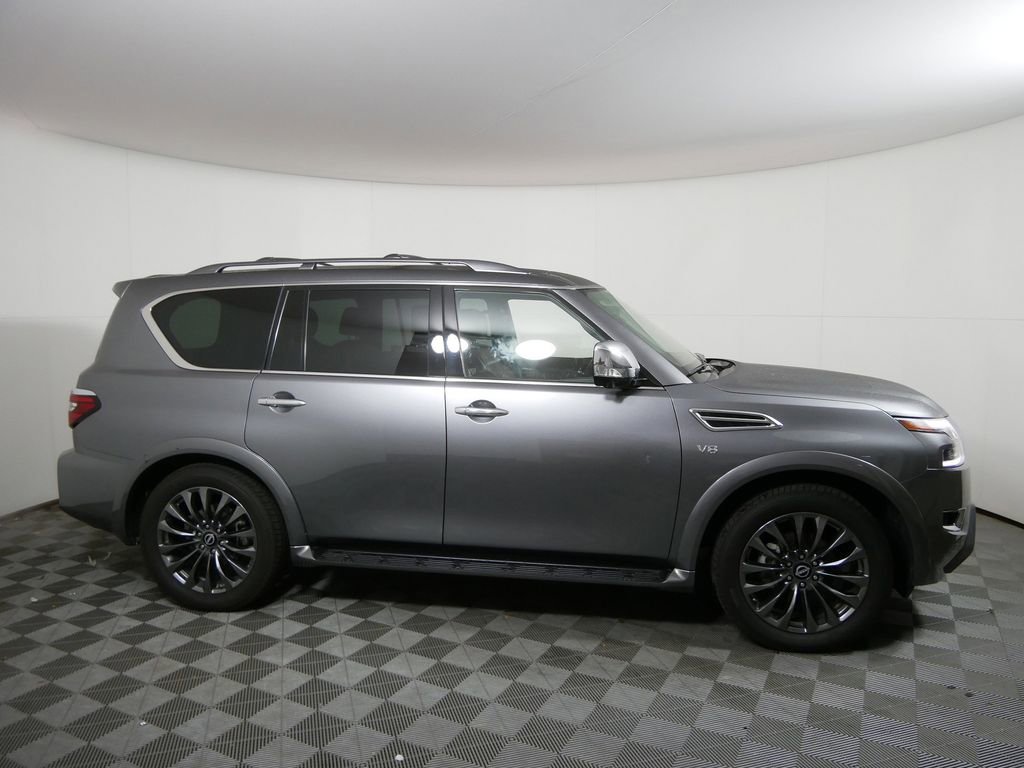 Used 2022 Nissan Armada Platinum w/ Captain's Chairs Package image 2