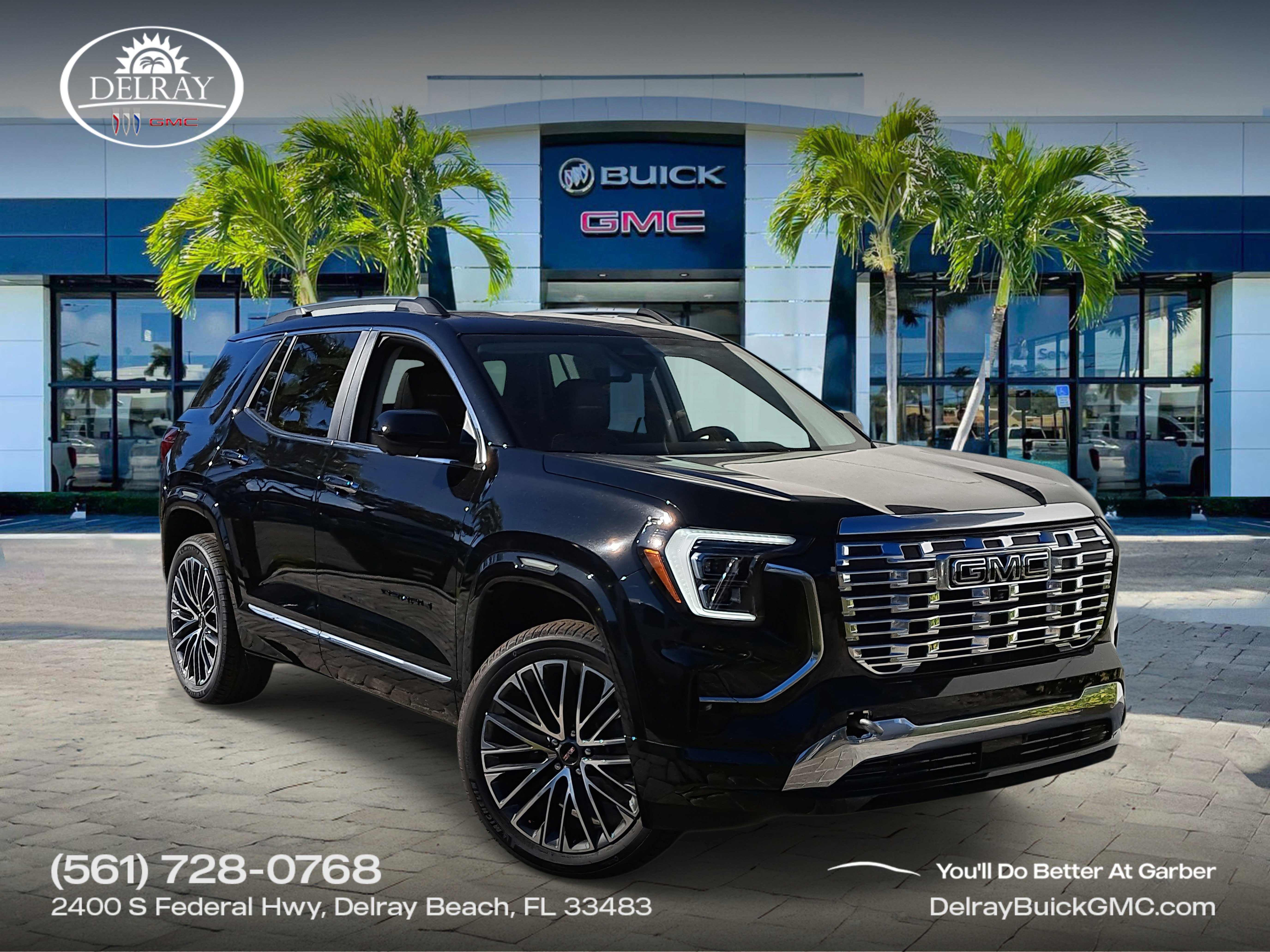 New 2026 GMC Terrain Denali w/ LPO, Black Badging Package