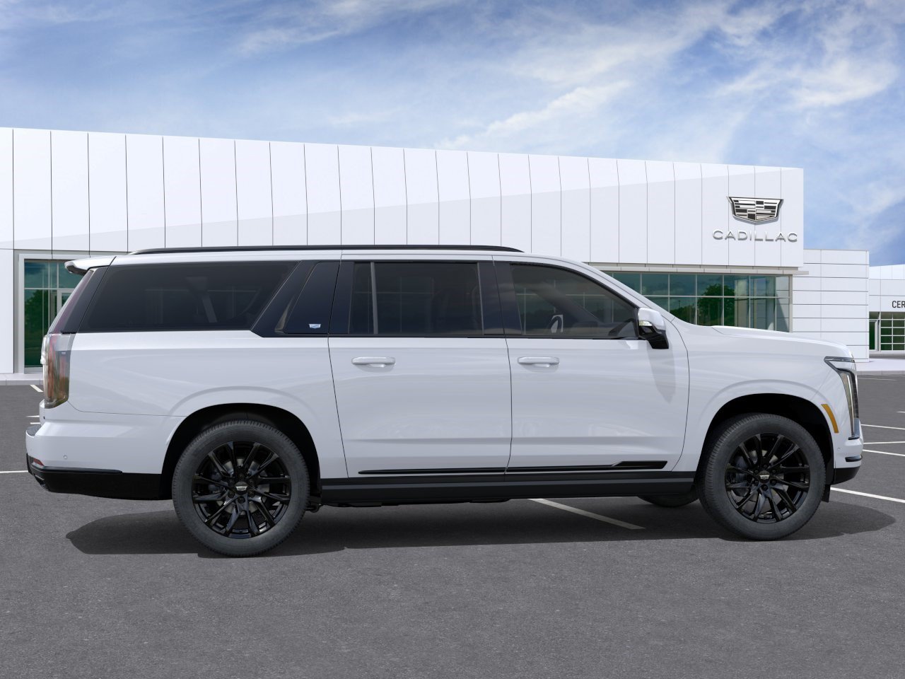 New 2026 Cadillac Escalade ESV Sport w/ LPO, ONYX Package AWD/4WD image 8