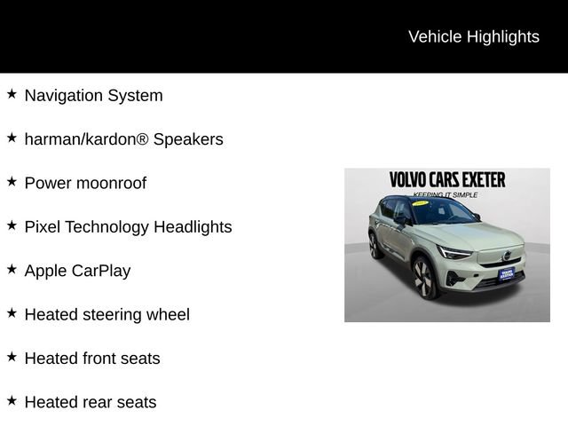 Certified 2023 Volvo XC40 Recharge Ultimate AWD/4WD image 5