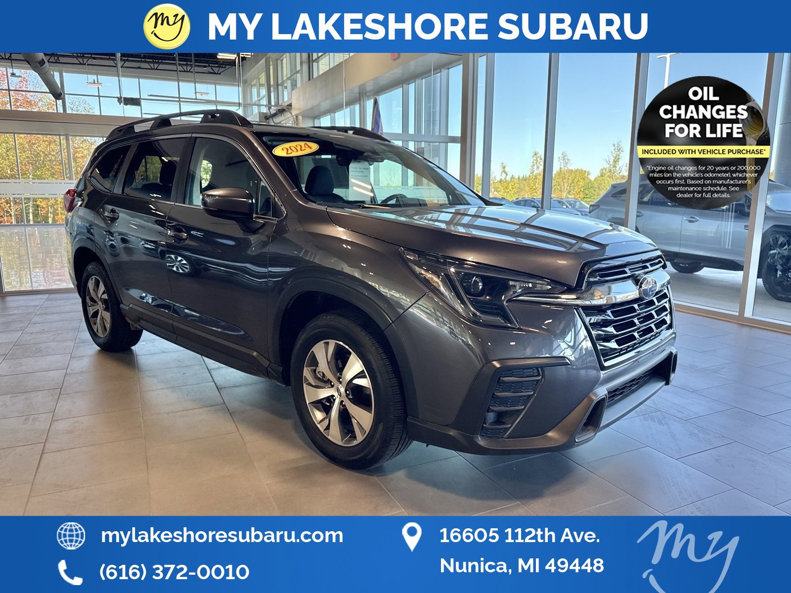 Certified 2024 Subaru Ascent Premium w/ Convenience Package