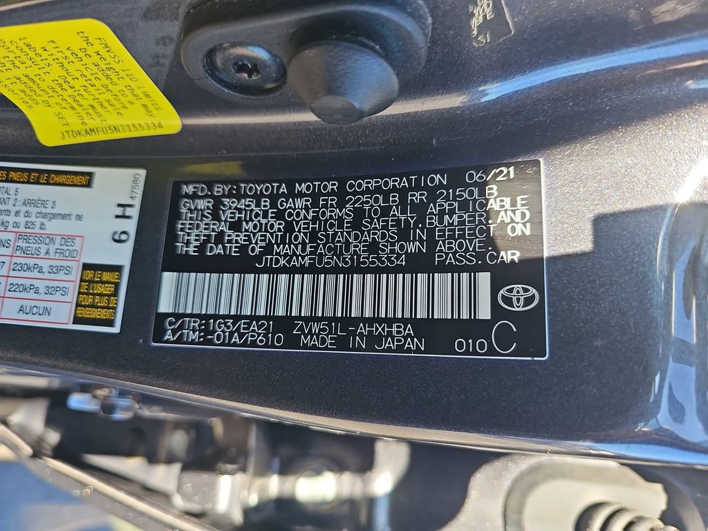 Used 2022 Toyota Prius Limited FWD image 35