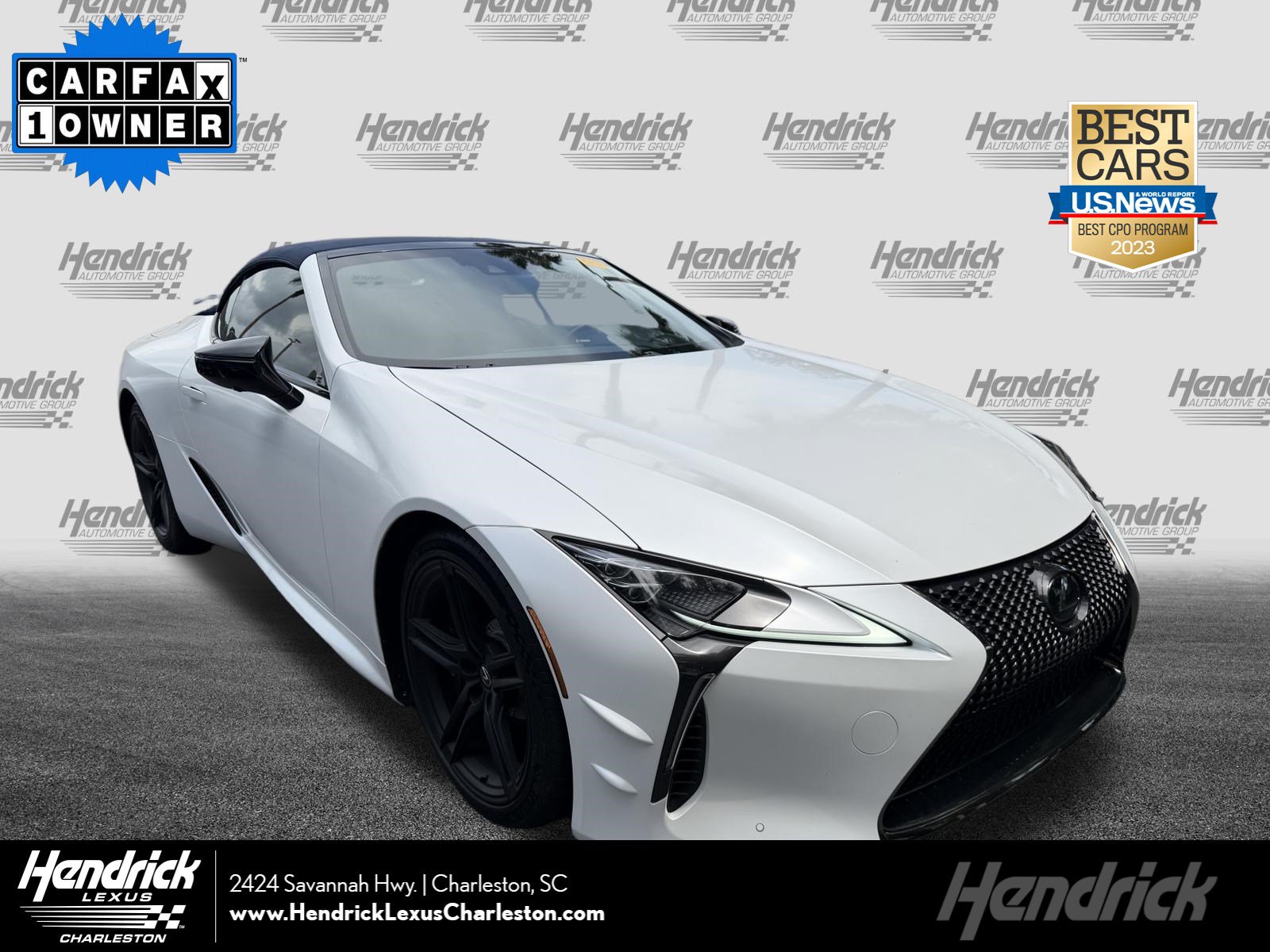 Certified 2024 Lexus LC 500 Convert w/ Inspiration Series RWD image 1