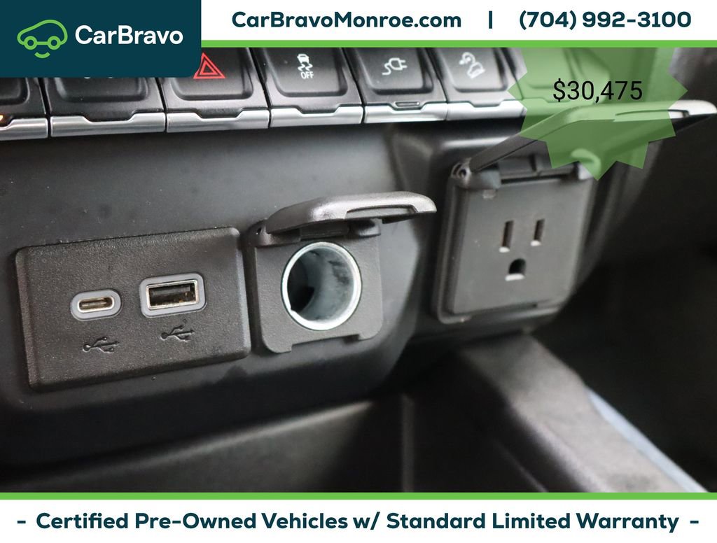 Certified 2021 Chevrolet Silverado 1500 LT Trail Boss w/ Convenience Package II AWD/4WD image 34