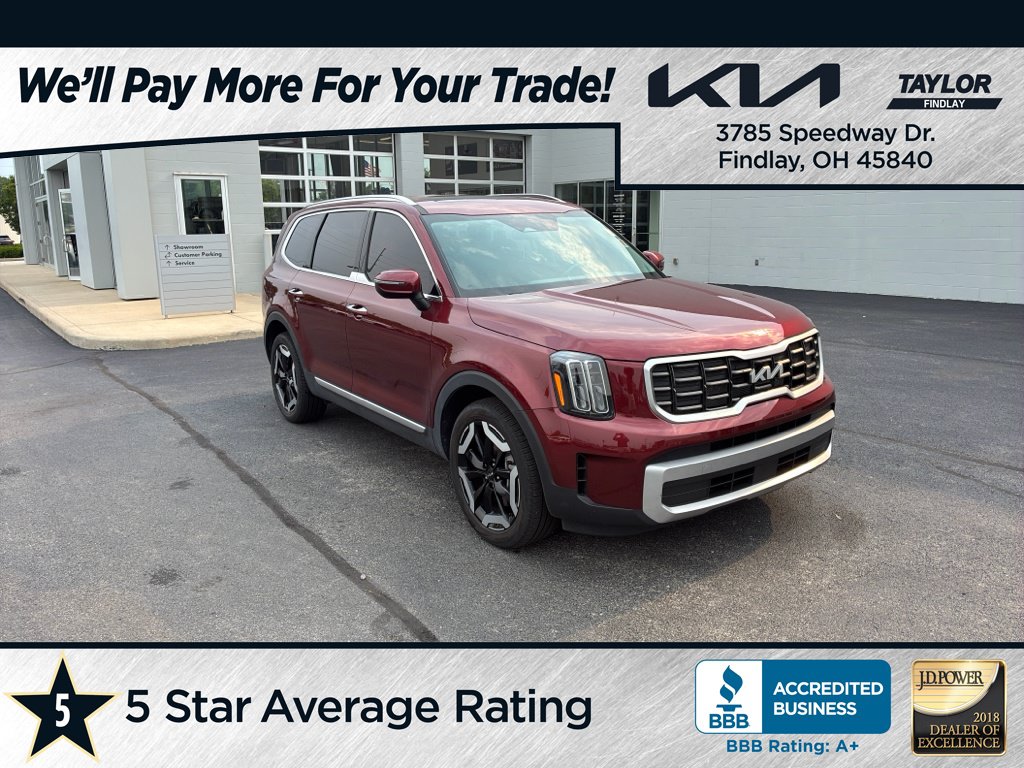 Used 2024 Kia Telluride S w/ S Sunroof Package AWD/4WD image 1