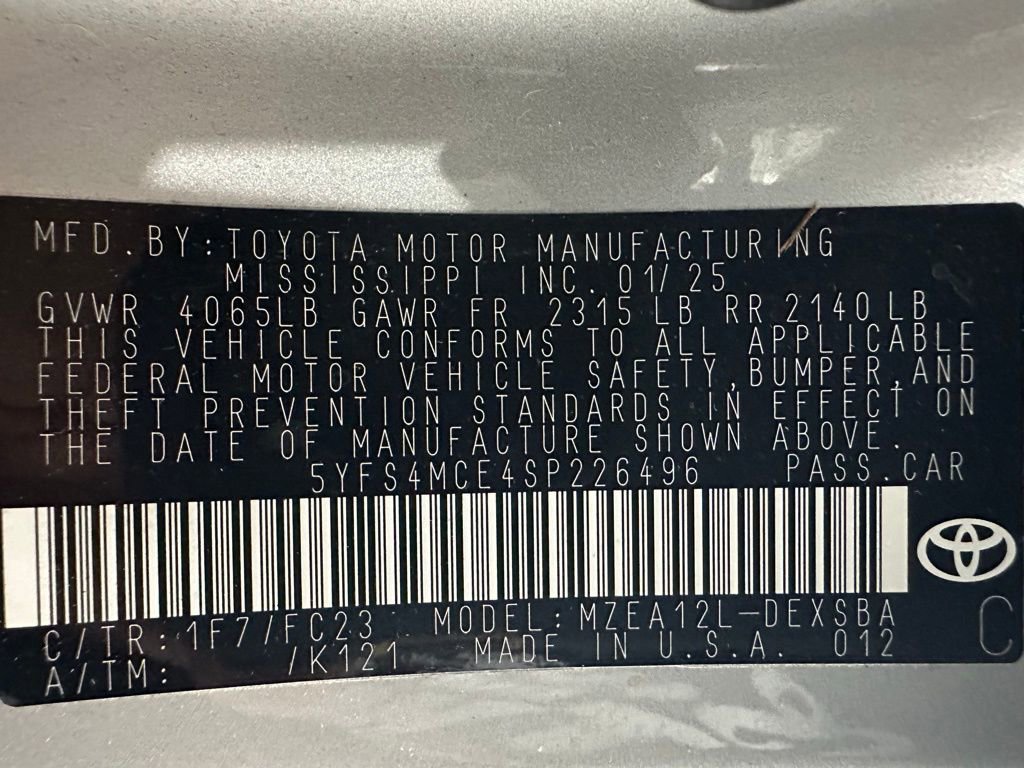 Used 2025 Toyota Corolla SE image 11