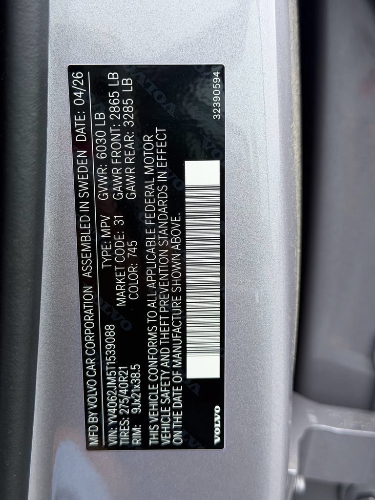 New 2026 Volvo XC90 B6 Ultra AWD/4WD image 33
