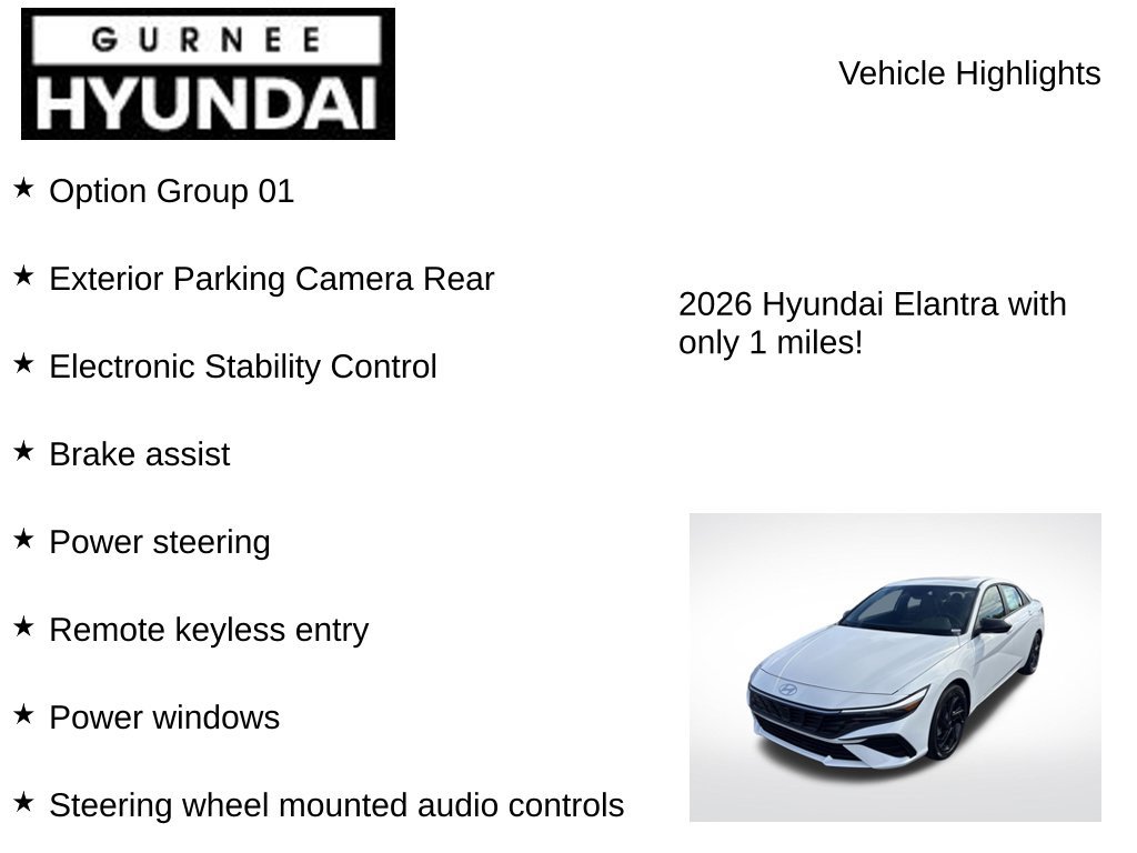 New 2026 Hyundai Elantra SEL Sport FWD image 7