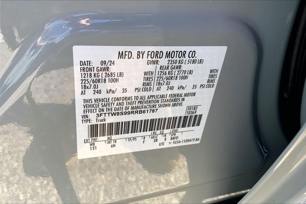 Used 2024 Ford Maverick Lariat w/ 4K Tow Package AWD/4WD image 31