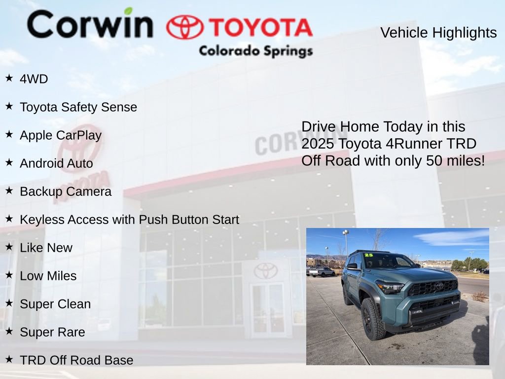 Used 2025 Toyota 4Runner TRD Off-Road image 7