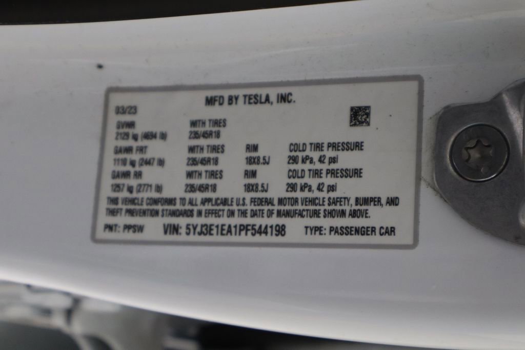 Used 2023 Tesla Model 3 Standard Range RWD image 41