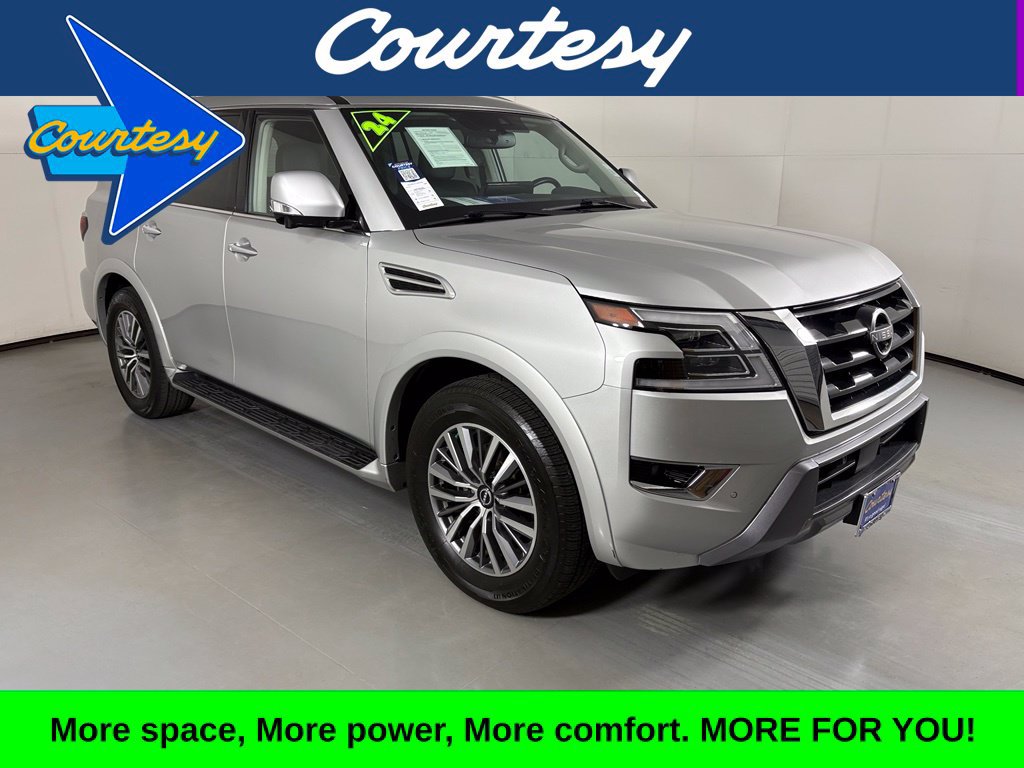 Used 2024 Nissan Armada SL w/ Captain's Chairs Package