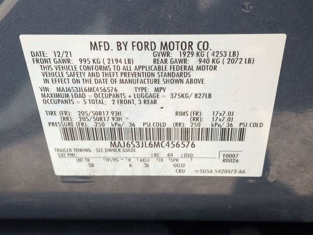 Used 2021 Ford EcoSport SES AWD/4WD image 37