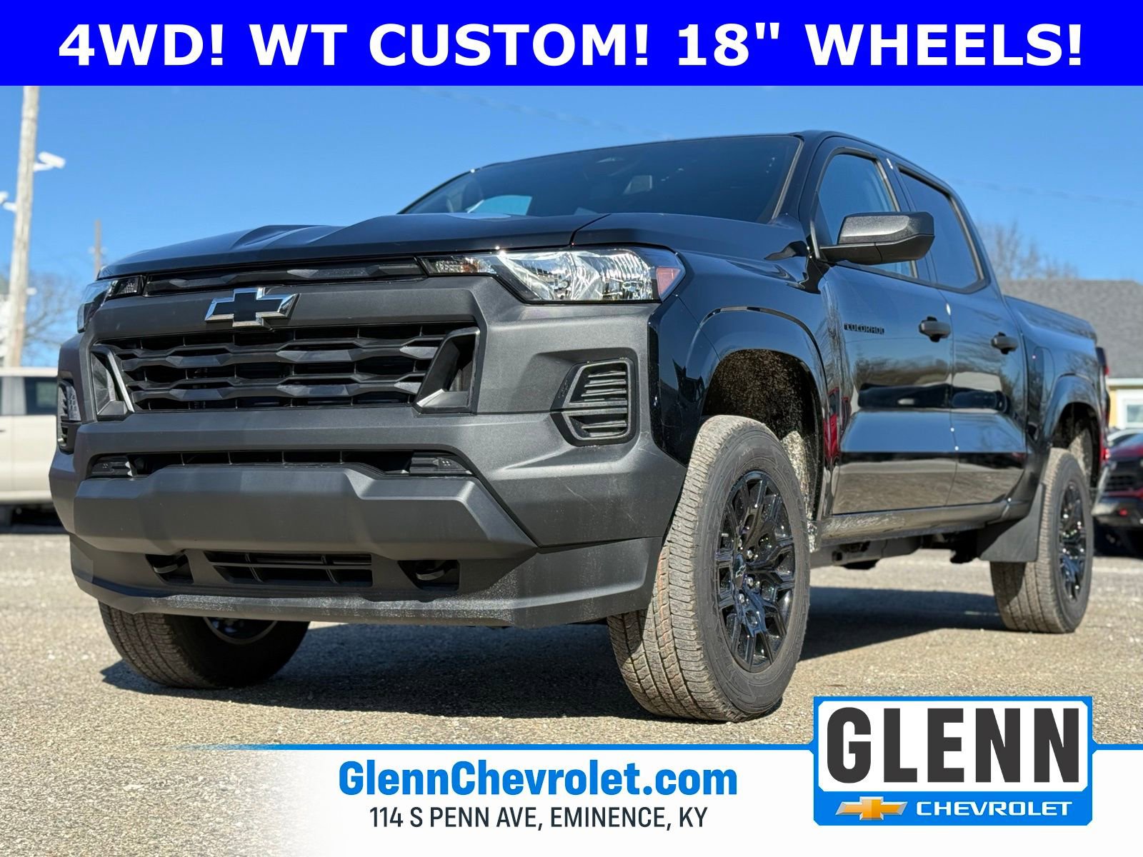 New 2026 Chevrolet Colorado W/T w/ WT Custom Package