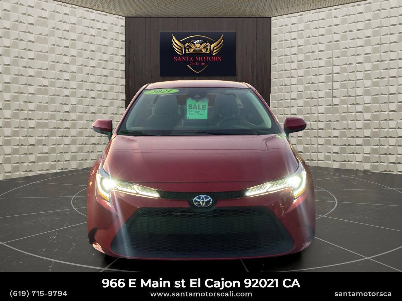 Used 2021 Toyota Corolla LE FWD image 3