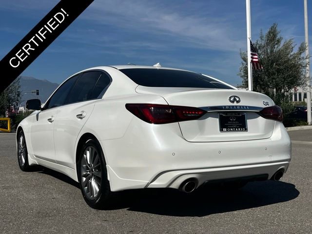 Certified 2024 INFINITI Q50 Luxe w/ Cargo Package image 3