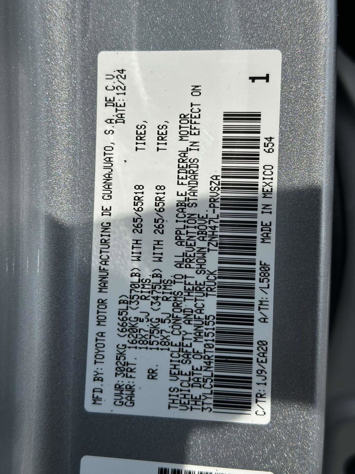 Certified 2024 Toyota Tacoma TRD Sport w/ TRD Sport Premium Package image 38