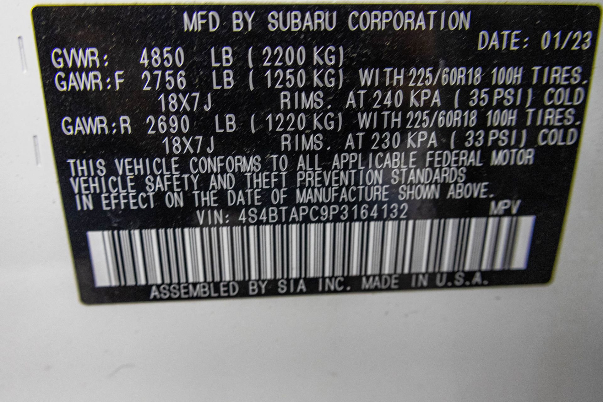 Used 2023 Subaru Outback Touring AWD/4WD image 58
