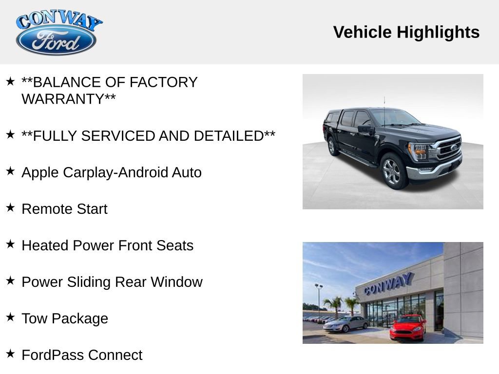 Used 2022 Ford F150 XLT w/ Equipment Group 302A High image 8