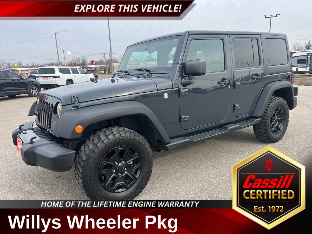 Used 2016 Jeep Wrangler Unlimited Sport