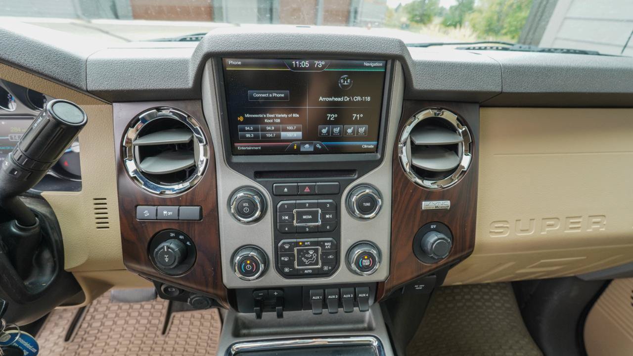 Used 2015 Ford F350 Lariat w/ Lariat Ultimate Package AWD/4WD image 32
