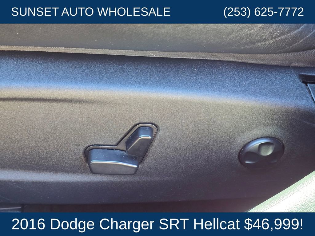 Used 2016 Dodge Charger SRT Hellcat w/ Harman/Kardon Audio Group RWD image 30
