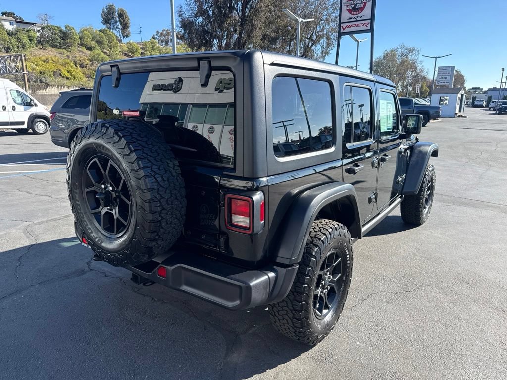 Certified 2025 Jeep Wrangler Unlimited Sport S 4xe AWD/4WD image 8