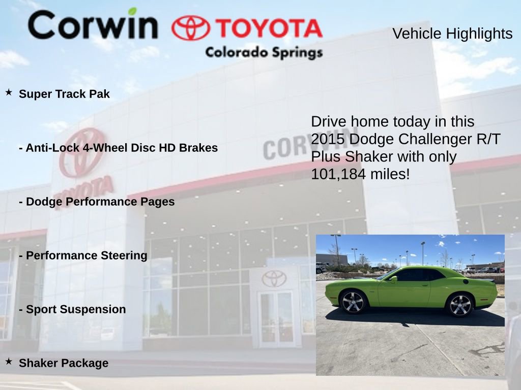 Used 2015 Dodge Challenger R/T Plus image 6