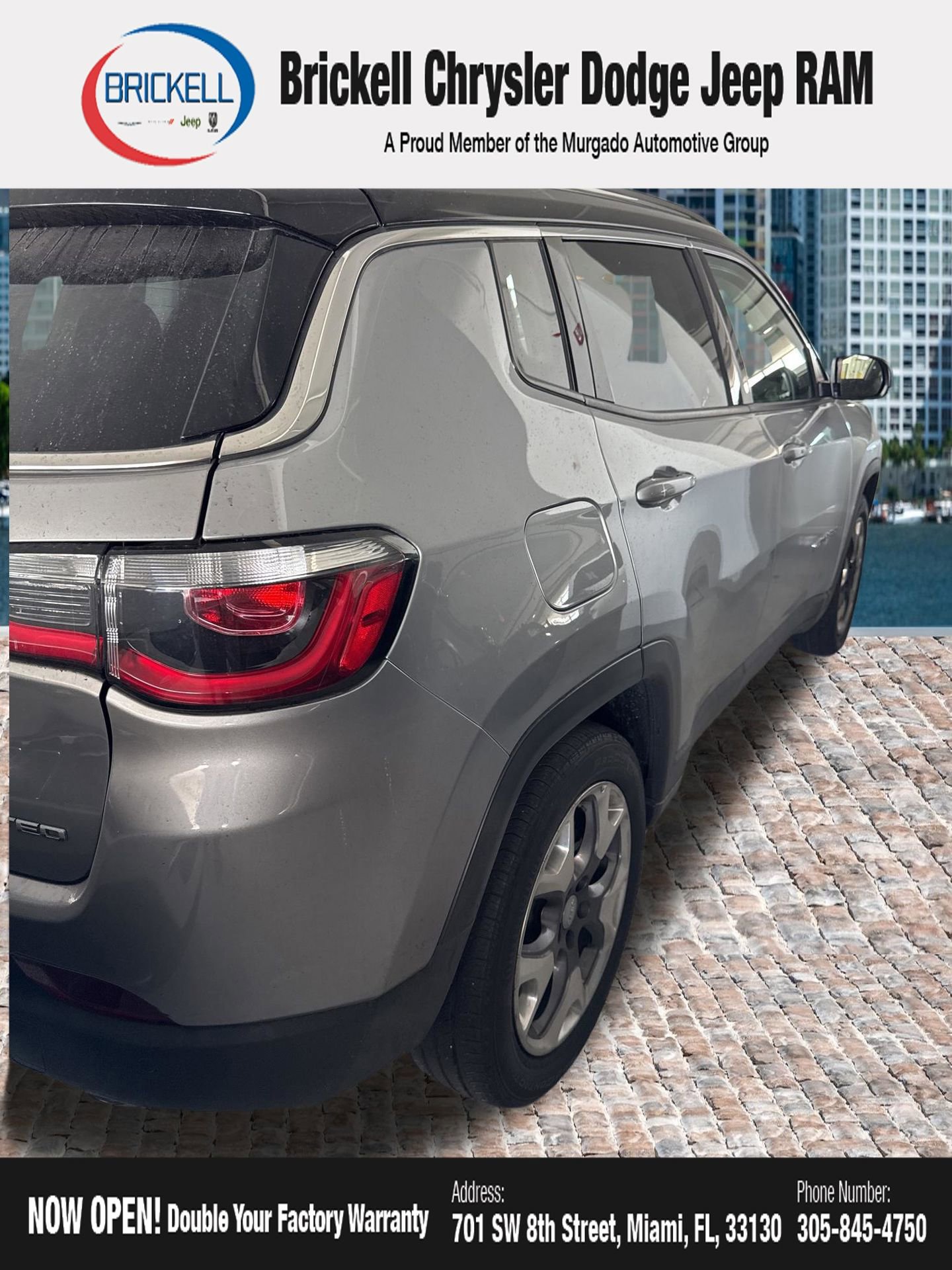 Used 2019 Jeep Compass Limited w/ Safety & Security Group FWD video 3