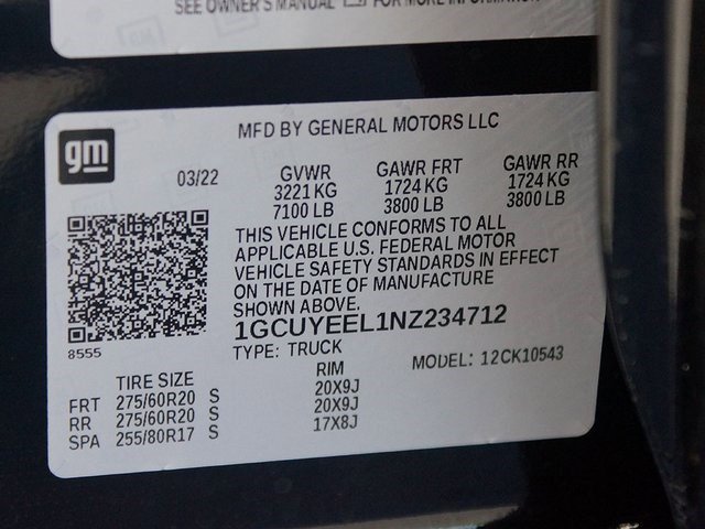 Certified 2022 Chevrolet Silverado 1500 RST image 22