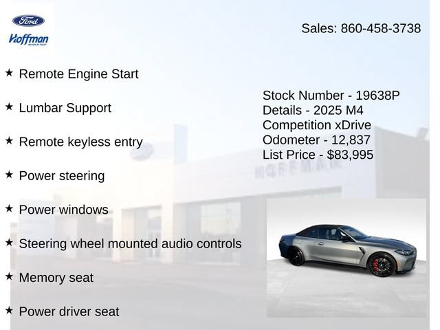 Used 2025 BMW M4 xDrive Competition w/ Executive Package AWD/4WD image 20