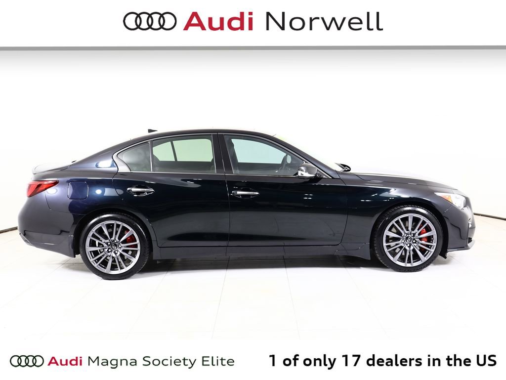 Used 2023 INFINITI Q50 Red Sport 400 w/ Black Opal Edition AWD/4WD image 17