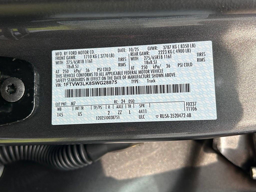 Used 2025 Ford F150 Lightning XLT AWD/4WD image 54