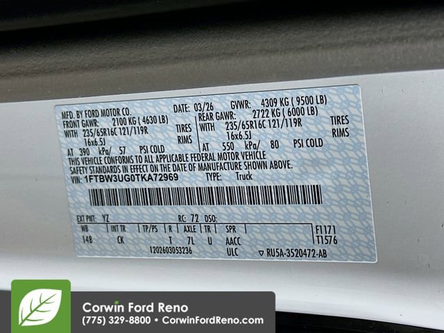 New 2026 Ford Transit 350 148 High Roof Extended AWD image 30