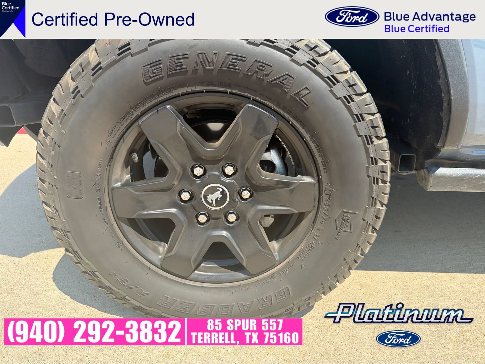 Used 2023 Ford Bronco Black Diamond AWD/4WD image 5