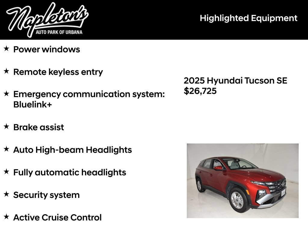 Certified 2025 Hyundai Tucson SE AWD/4WD image 16