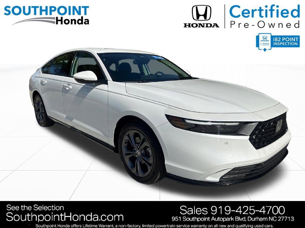 Certified 2026 Honda Accord EX-L