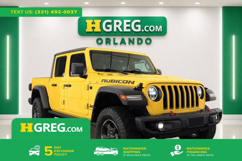 Used 2023 Jeep Gladiator Rubicon w/ LED Lighting Group