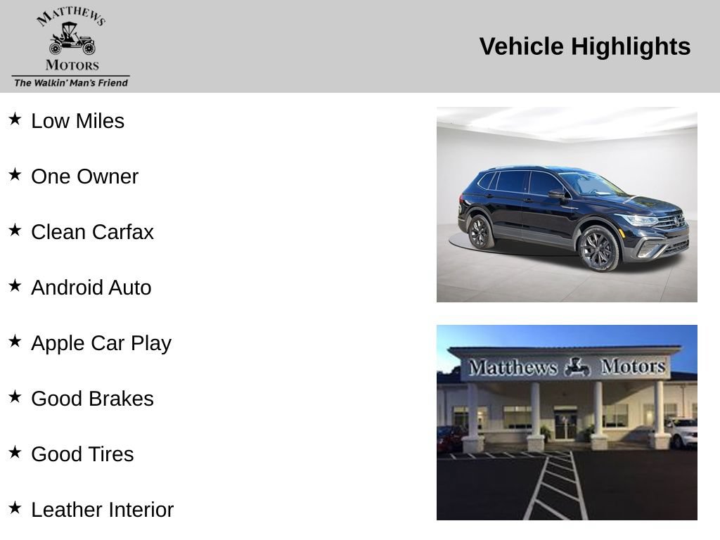 Used 2022 Volkswagen Tiguan SE FWD image 14