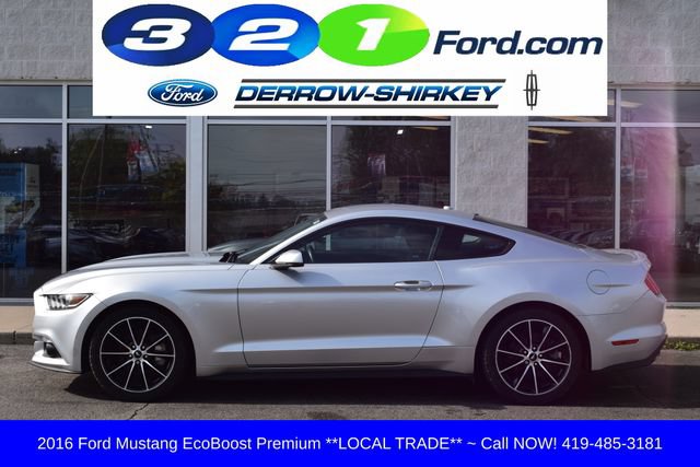 Used 2016 Ford Mustang Premium w/ Wheel & Stripe Package RWD image 2