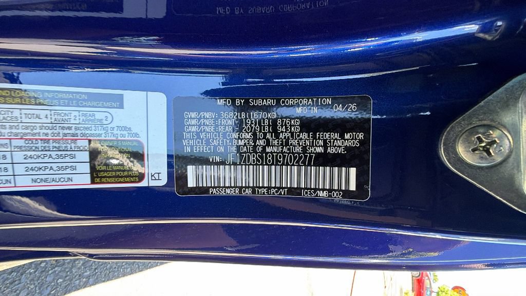 New 2026 Subaru BRZ tS RWD image 29