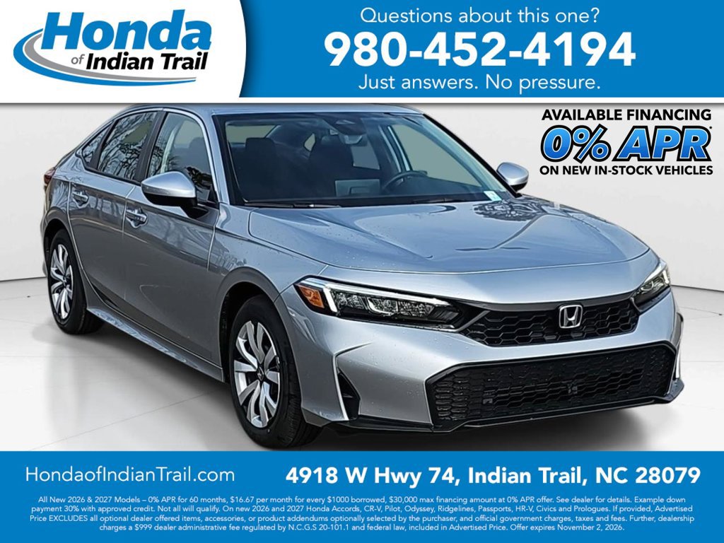 Used 2026 Honda Civic LX