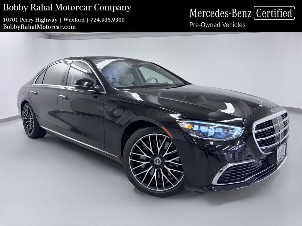 Certified 2023 Mercedes-Benz S 580 4MATIC Sedan w/ Warmth & Comfort Package image 1