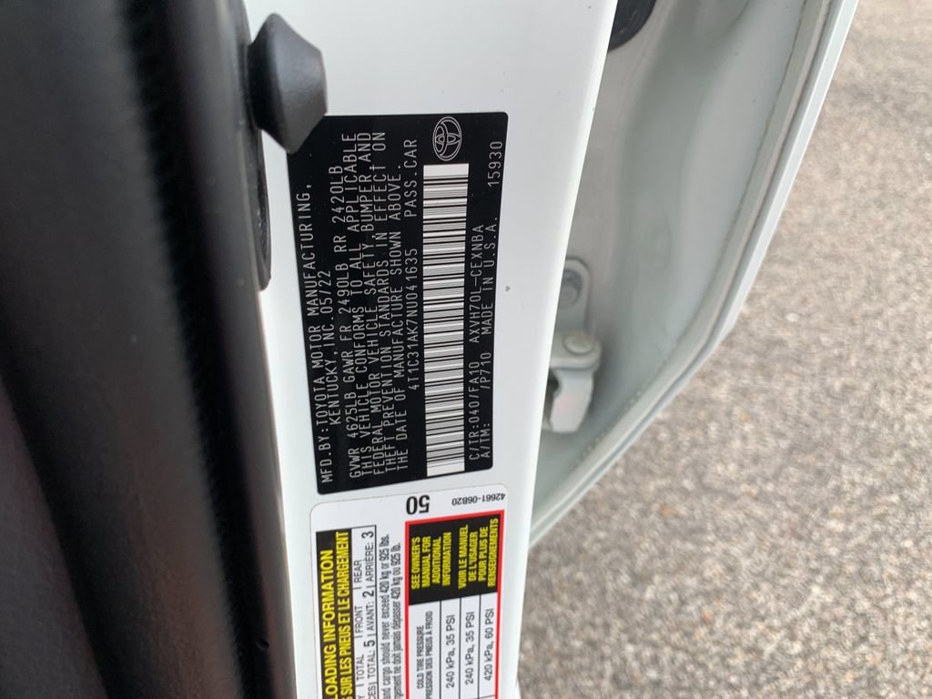 Used 2022 Toyota Camry LE FWD image 34