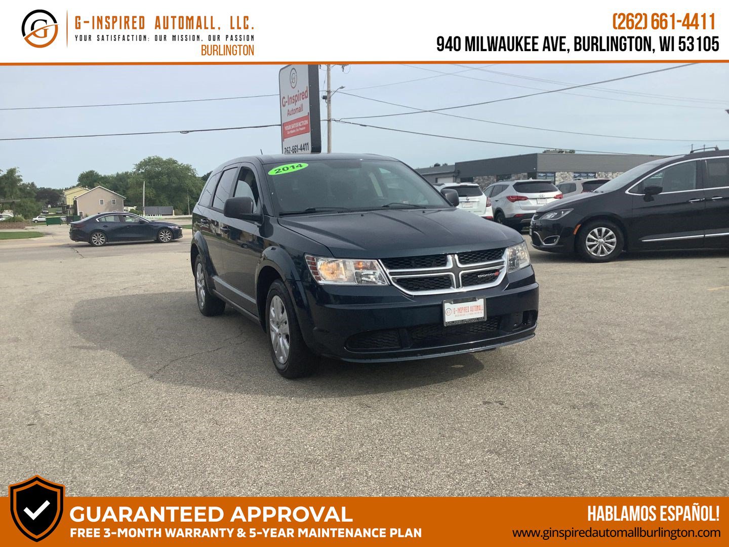 Used 2014 Dodge Journey American Value Package w/ Flexible Seating Group FWD image 1