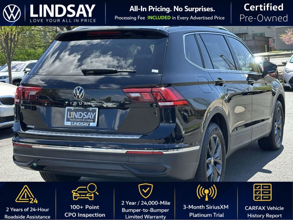 Certified 2023 Volkswagen Tiguan SE w/ Panoramic Sunroof Package image 8