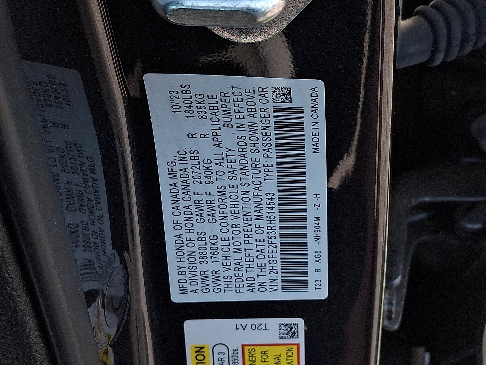 Used 2024 Honda Civic Sport image 4