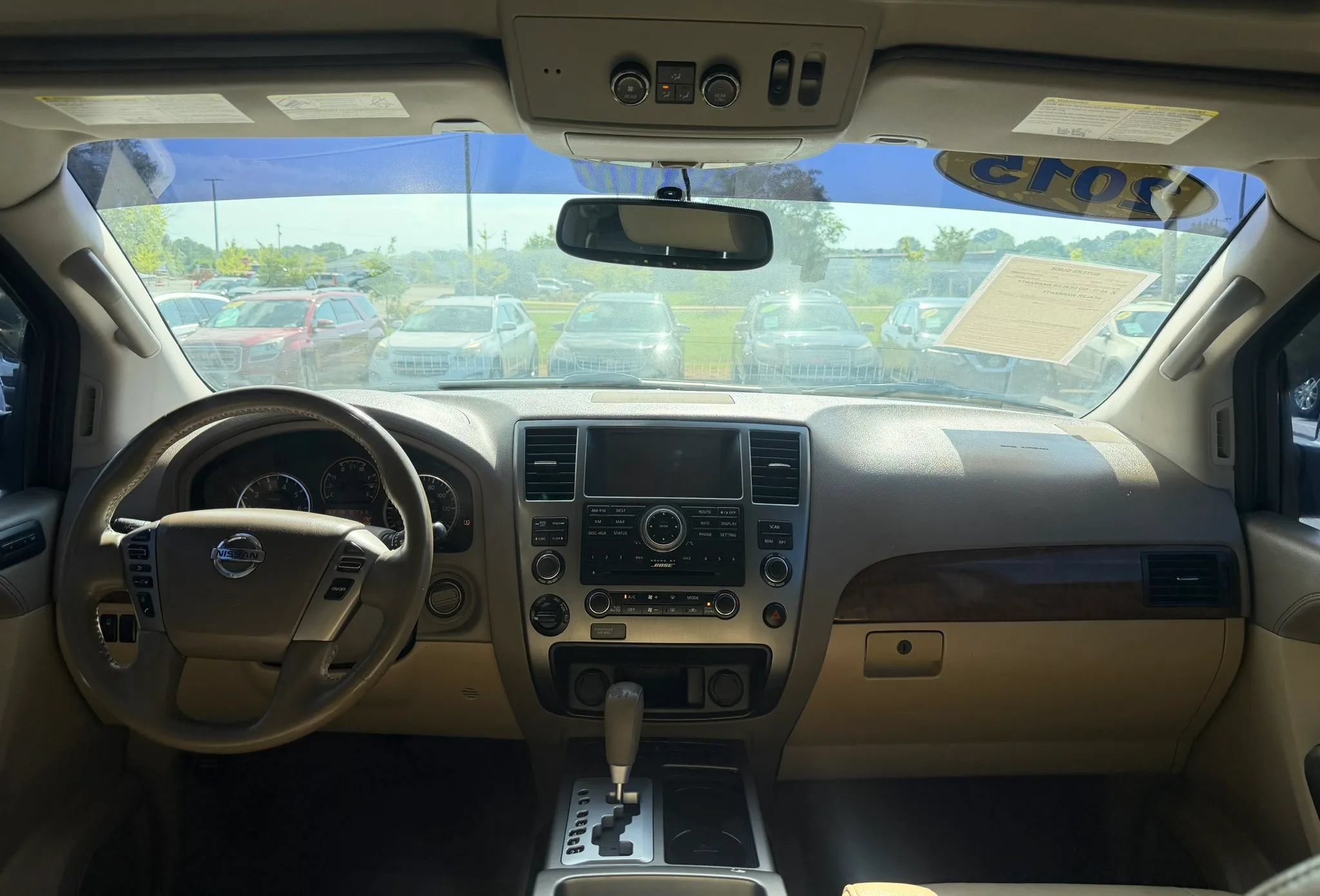 Used 2015 Nissan Armada Platinum w/ 2nd Row Captain Seat Package AWD/4WD image 10